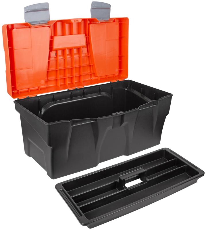 Ящик для инструмента пластиковый 23дюйм ( 585х295х295мм ) FIT 65579