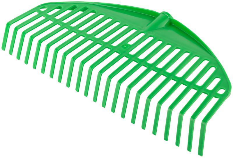 Грабли веерные "Оазис" 22 зуба 440мм без черенка пластик. 76939