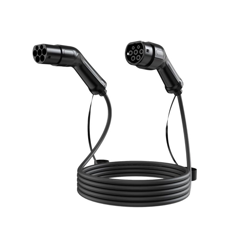 Кабель TPU для ЭЗС с коннекторами Type2 в розетку и GBT в автомобиль длина 5м 400В 22кВт 32А SmartWatt 4512020470010