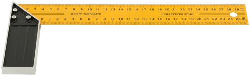 Угольник столярный усилен. желт. 300мм FIT 19430