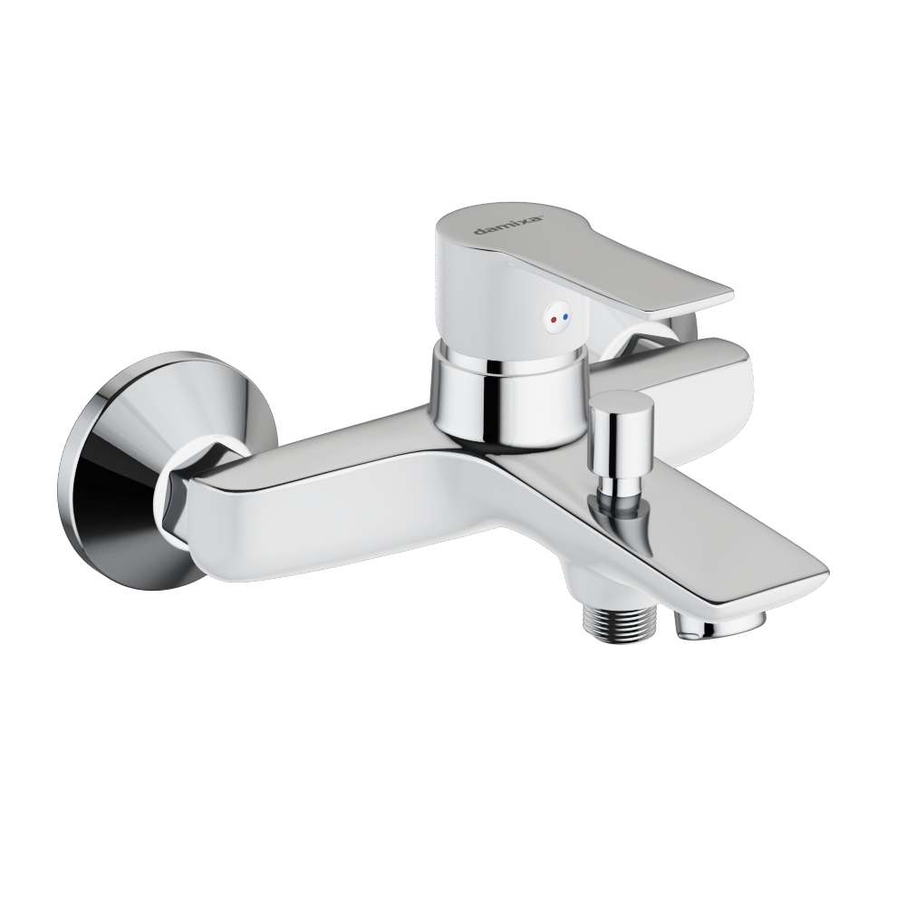 Смеситель для ванны и душа, белый RedBlu by Damixa Origin Elegance 841000000