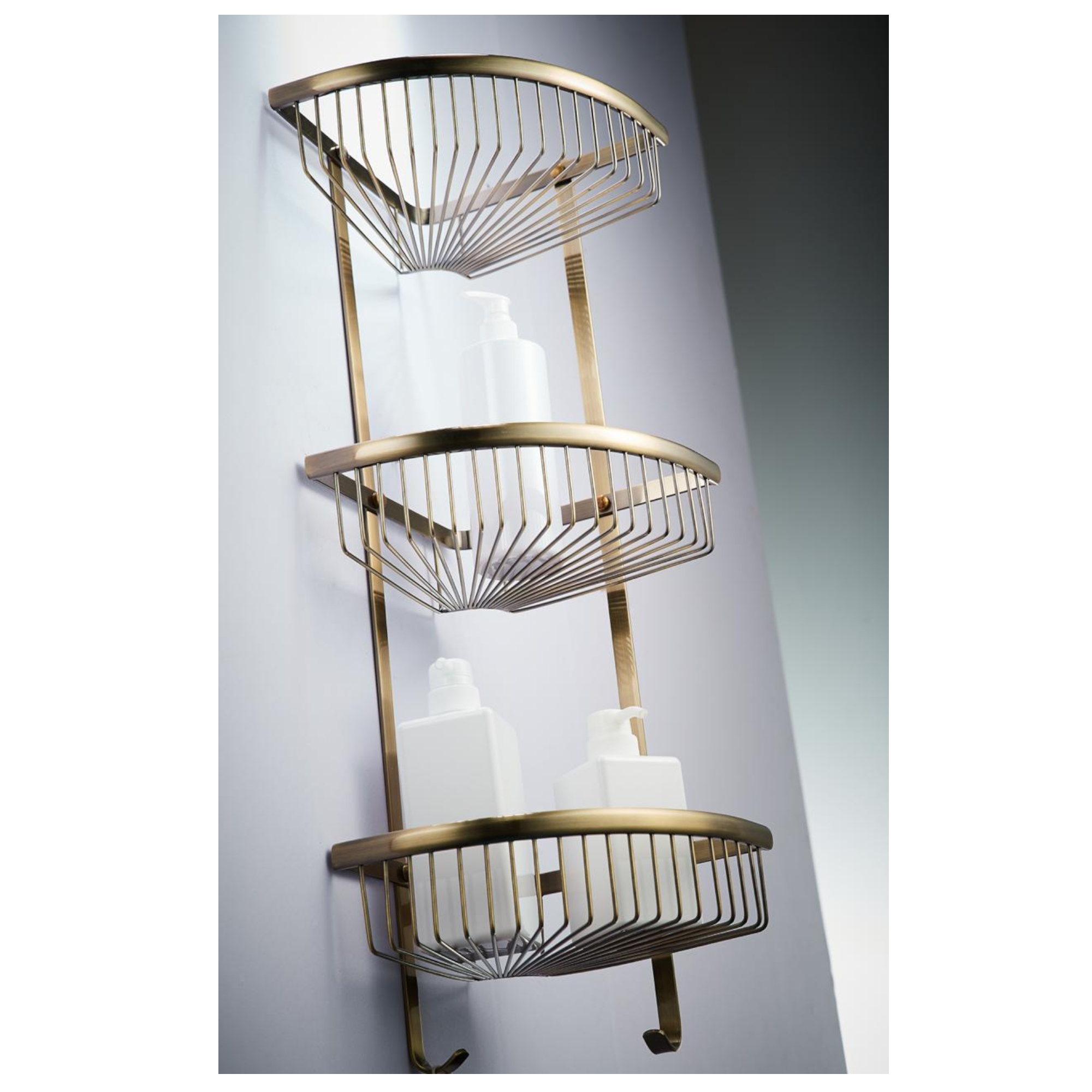 Полка угловая Savol S-C5854-3, бронза