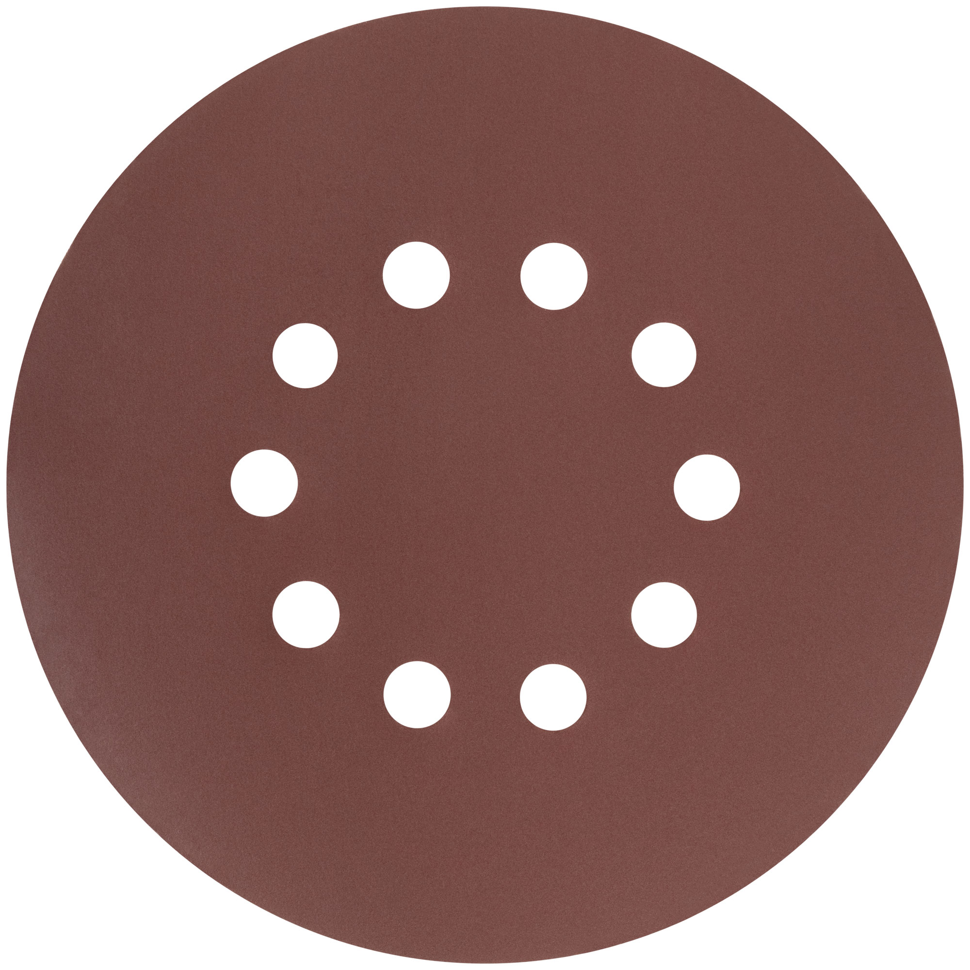 Круги шлифовальные с отверстиями (липучка), алюминий-оксидные, 225 мм, 5 шт. Р 320