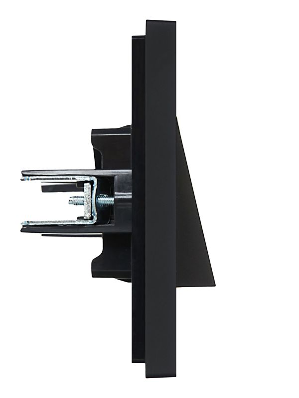 Вывод кабеля FORTE&PIANO FP142 черн. IEK FP-VK10-0-K02