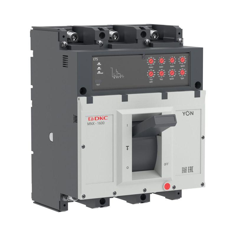 Выключатель автоматический 3P 1600А 70кА pro MNX1600L при AC415V расцепитель ETS YON MNX1600L3PETS1600