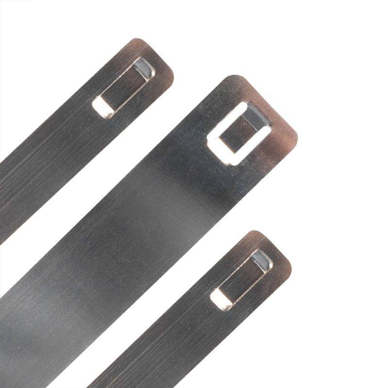 Бирка маркировочная стальная МБС (304) 89х19 (уп.100шт) Fortisflex 71879