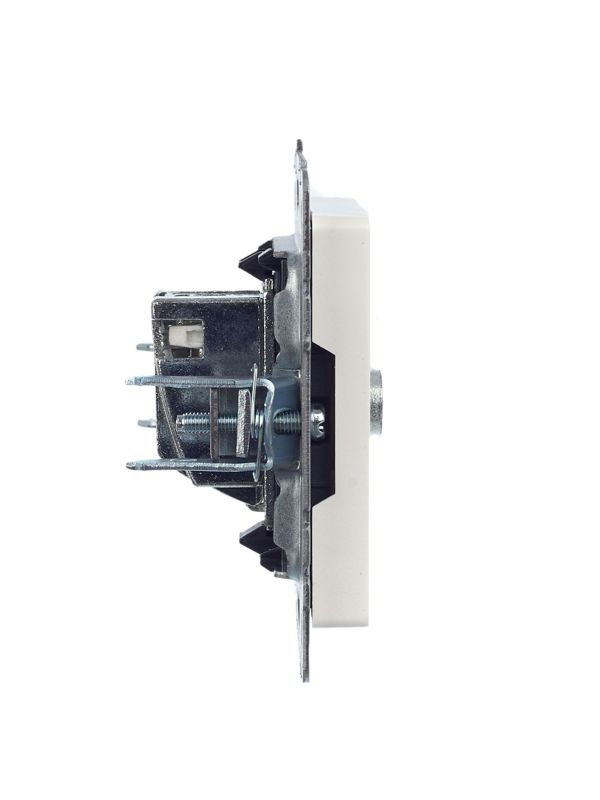 Розетка телевизионная оконечная TV СП Brite РТВ11-0-БрЖ механизм жемчуж. IEK BR-A10-O-K36