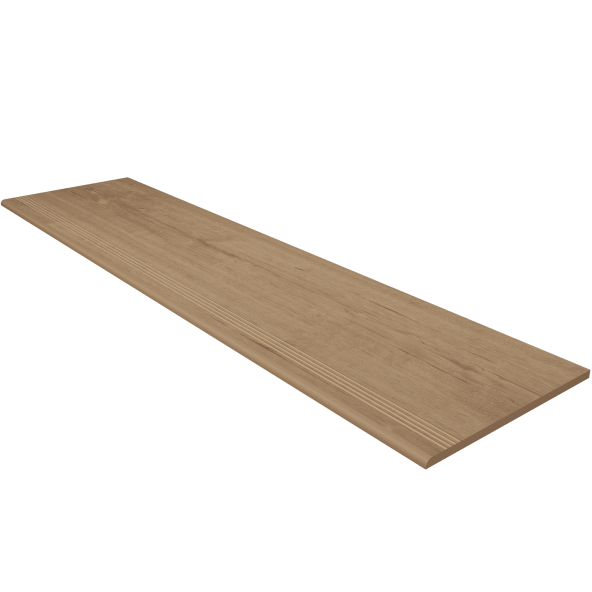 Плитка из керамогранита матовая Estima Classic Wood бежевый (Steptrade/CW03_NR/30x120x10)