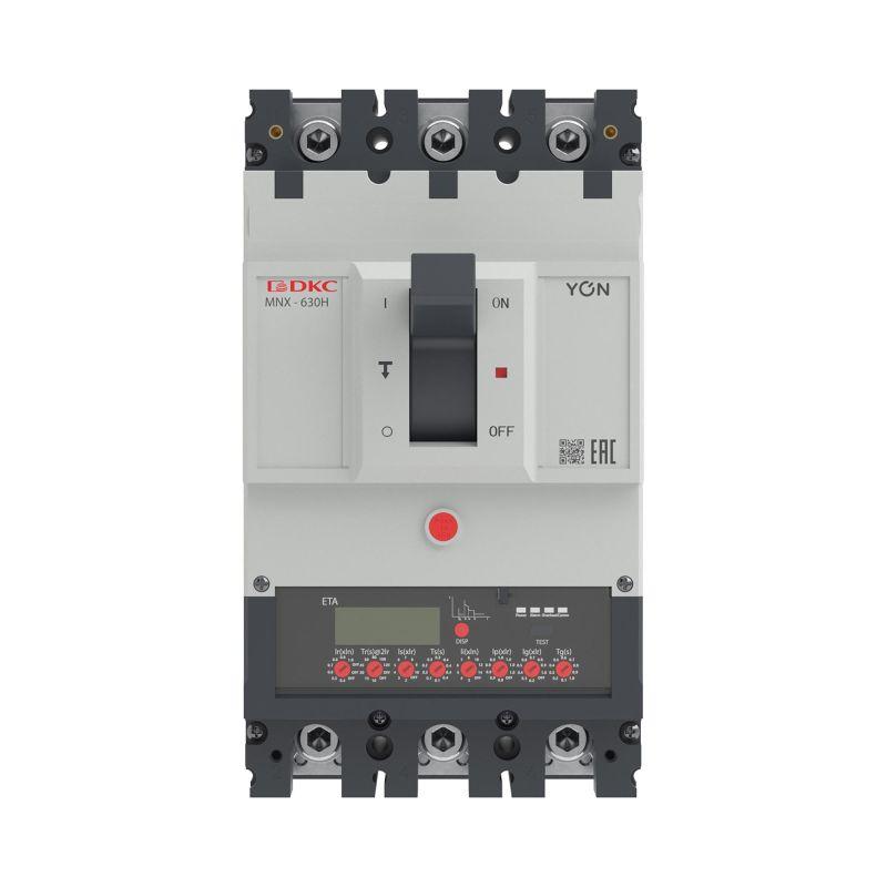 Выключатель автоматический 3P 630А 150кА pro MNX630H при AC415V расцепитель ETA YON MNX630H3PETA0630