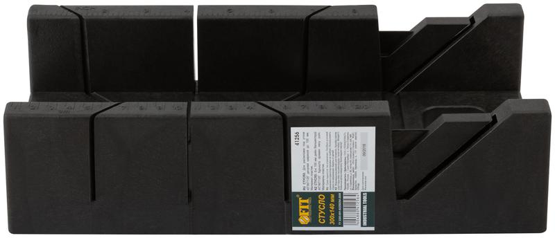 Стусло пластиковое без пилы черное 300ммх100мм профи FIT 41256