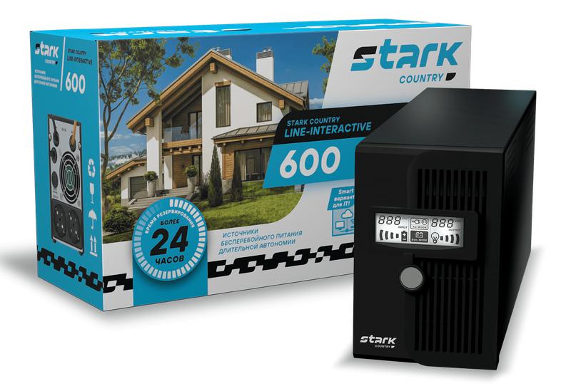 Источник бесперебойного питания (ИБП) 12В 600ВА 600 Stark Country