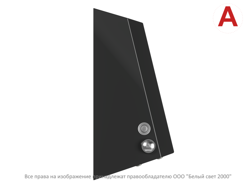 Светильник аварийный BS-CUSTOS-51-L1-INEXI3-AUTOTEST-MSS3 4000К Black Белый свет a32393