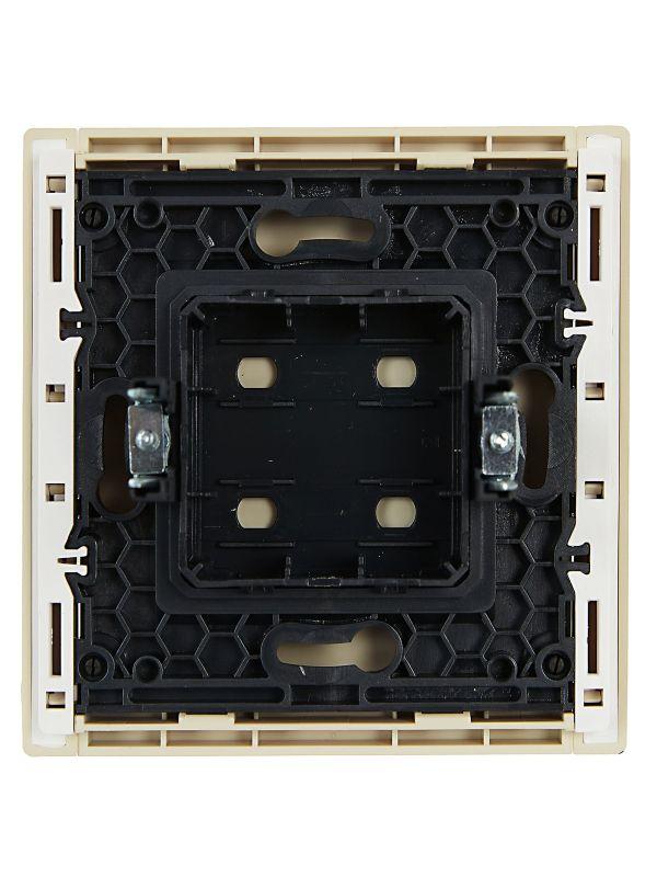 Заглушка с суппортом FORTE&PIANO FP441 ваниль IEK FP-PL10-K10