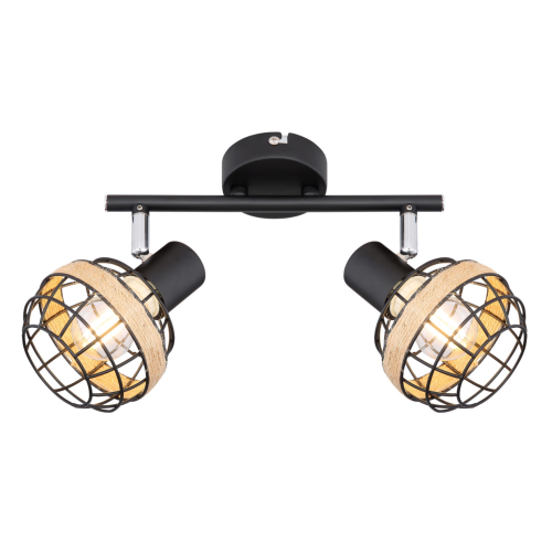 Светильник Fedora 7033-702 2хE14 40Вт настенно-потолочный спот поворотный Rivoli Б0047140