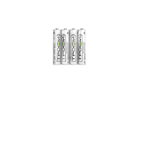 Элемент питания алкалиновый AAA/LR03 LR03-4S Eco (уп.4шт) Трофи Б0017041