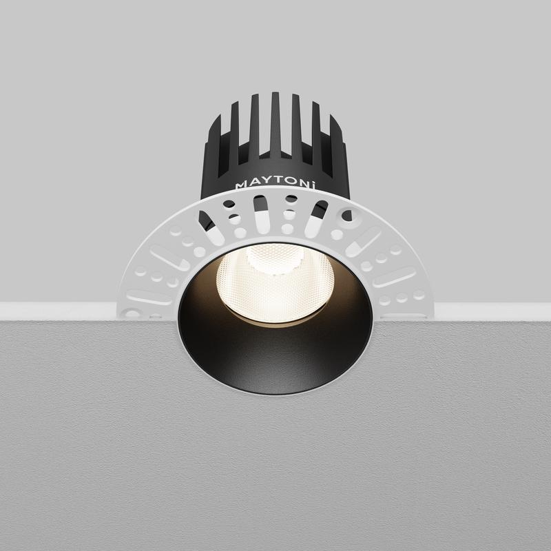 Светильник Dip 15Вт 4000К 50град. встраив. Maytoni DL121-15W-4K-TRS-B