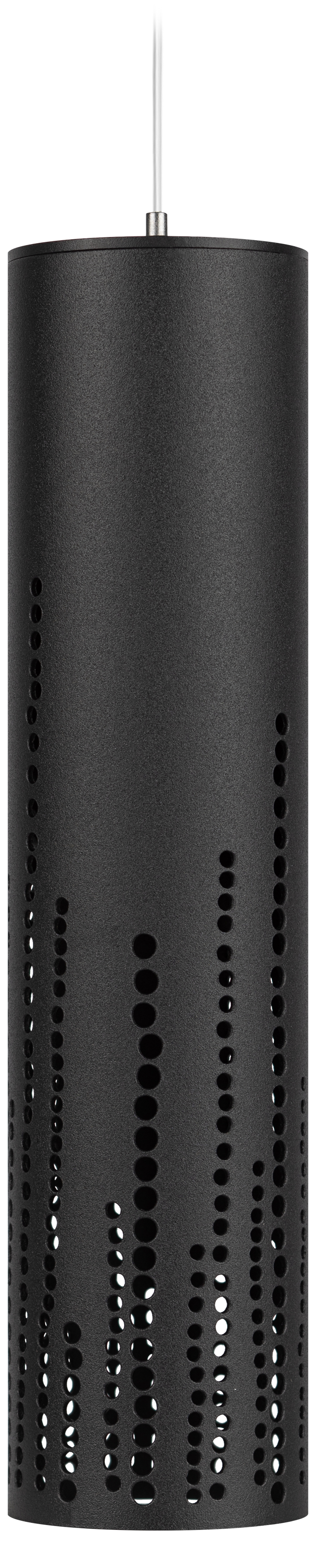 Светильник подвесной потолочный PL26 BK MR16 GU10 цилиндр черный