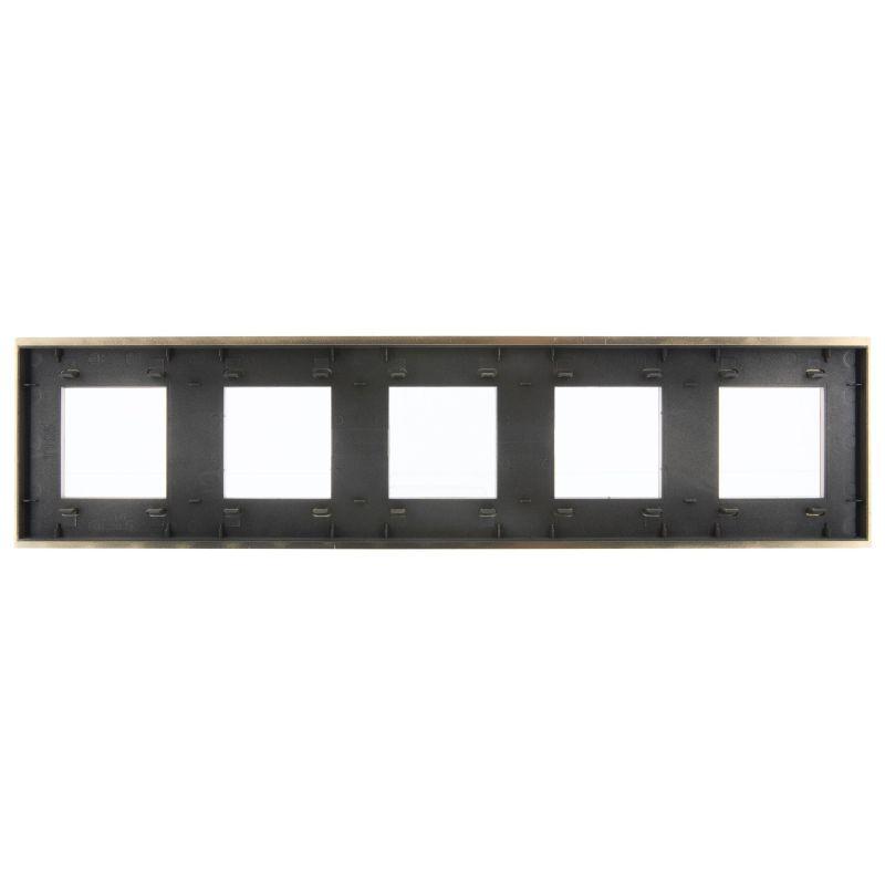 Рамка 5-м SKANDY SK-F35Sh металл шампань IEK SK-M52-M-K37