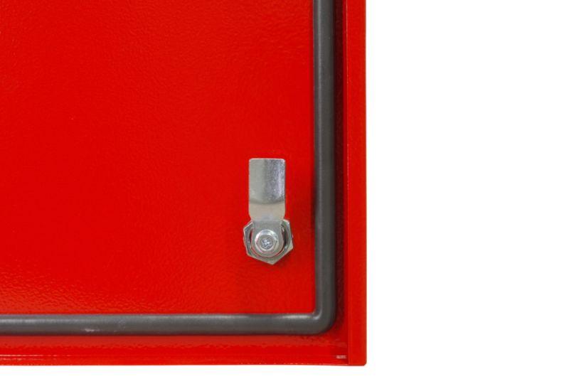 Корпус металлический ЩРНМ IP55 250х200х150 RAL3020 DEKraft 32523DEK