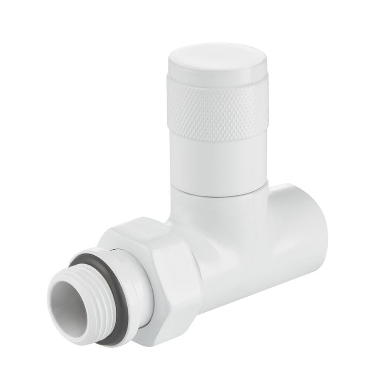 Набор дизайн-вентилей PIANO прямой 1/2дюйм бел. Royal Thermo НС-1422579