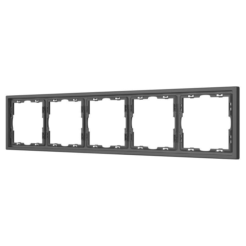 Рамка пластиковая FRM-NOBE-SFPL-5-GR Arlight 054230