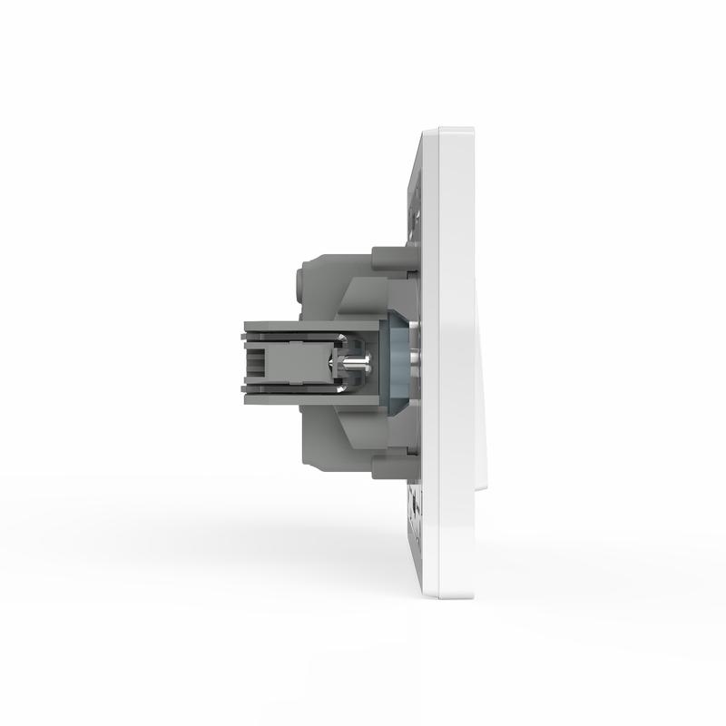 Переключатель перекрестный 1-кл. СП Pixel IP20 механизм бел. TOKOV ELECTRIC TKE-PX-P1R-C01