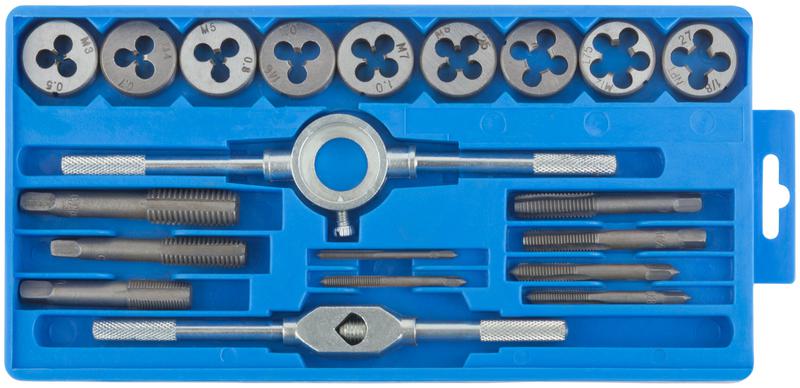 Лерки-метчики для мягкого металла 20шт пластиковый кейс FIT 70780