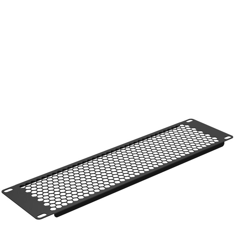 Фальш-панель 3U перфорир. RAL 9004 черн. SYSMATRIX BP 0038.900