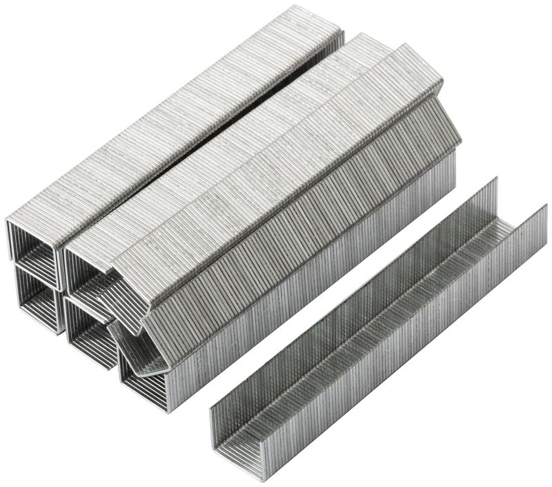 Скоба для степлера закаленная 11.3ммх0.7мм (узкая тип 53) 10мм (уп.1000шт) КУРС 31363