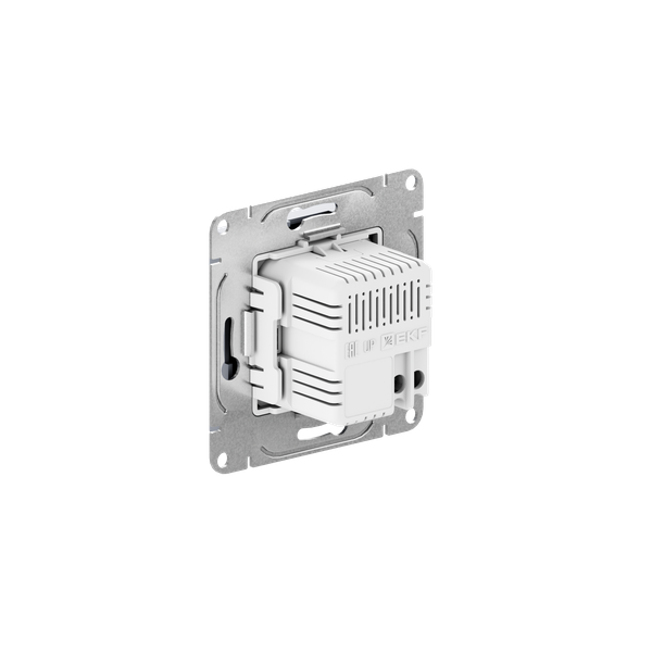 Розетка 2-м СП Эпика USB-C механизм алюм. EKF UP1-SOA-2USBC