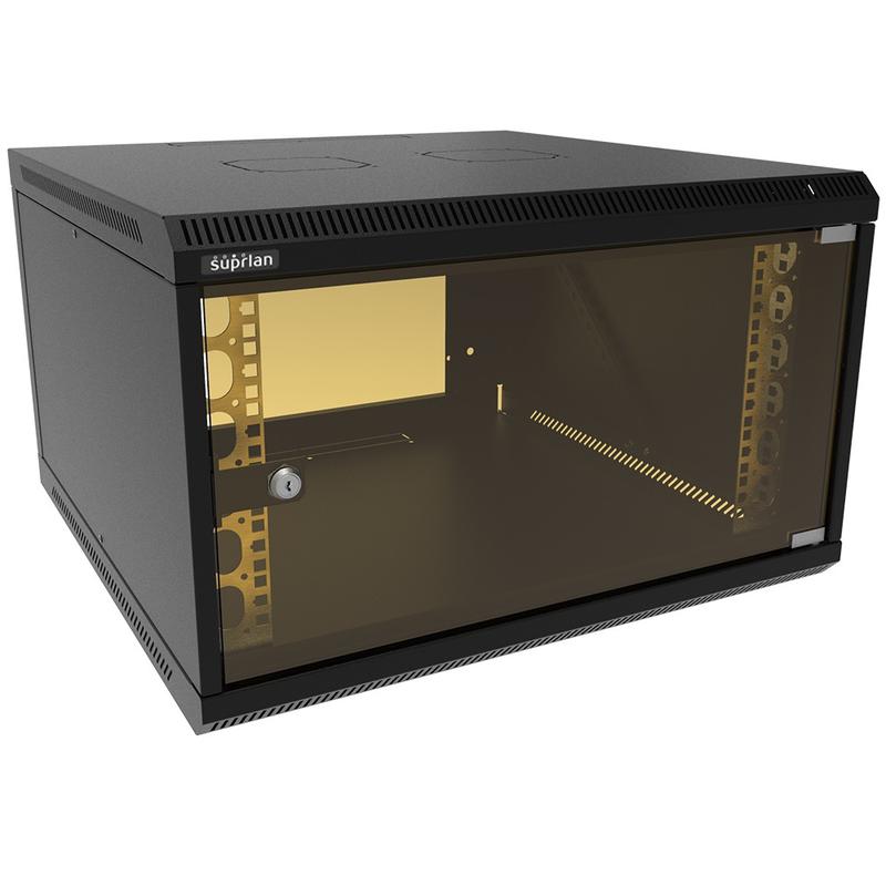 Шкаф телекоммуникационный настенный ТВЛ-6U-600-600-СР-9005 SUPRLAN 05-1066-B
