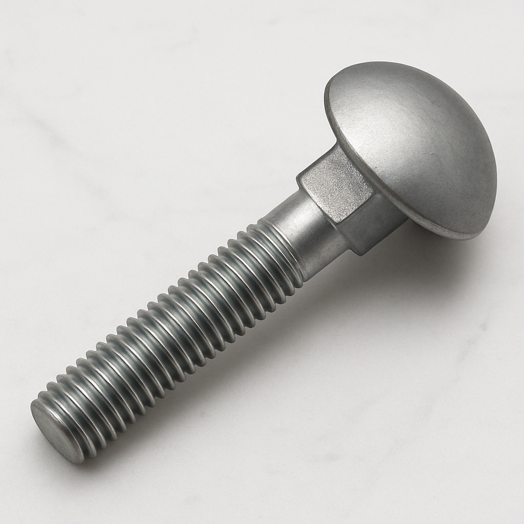 Болт с полукруглой головкой и квадратным подголовком