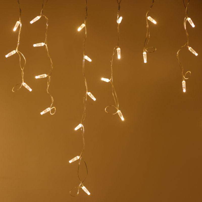 Гирлянда ARD-ICICLE-CLASSIC-5000x500-CLEAR-160LED-FLASH Warm (230В 10Вт IP65) Ardecoled 042724