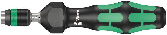 Отвертка-битодержатель динамометрическая 7440 Kraftform 0.30-1.20 Нм патрон Rapidaptor 1/4дюйм D6.3/F6.3 Wera WE-074700