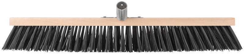 Щетка уличная Профи деревянная жесткая щетина металлическая тулейка под углом 5-ти рядная 600х65мм FIT 68058