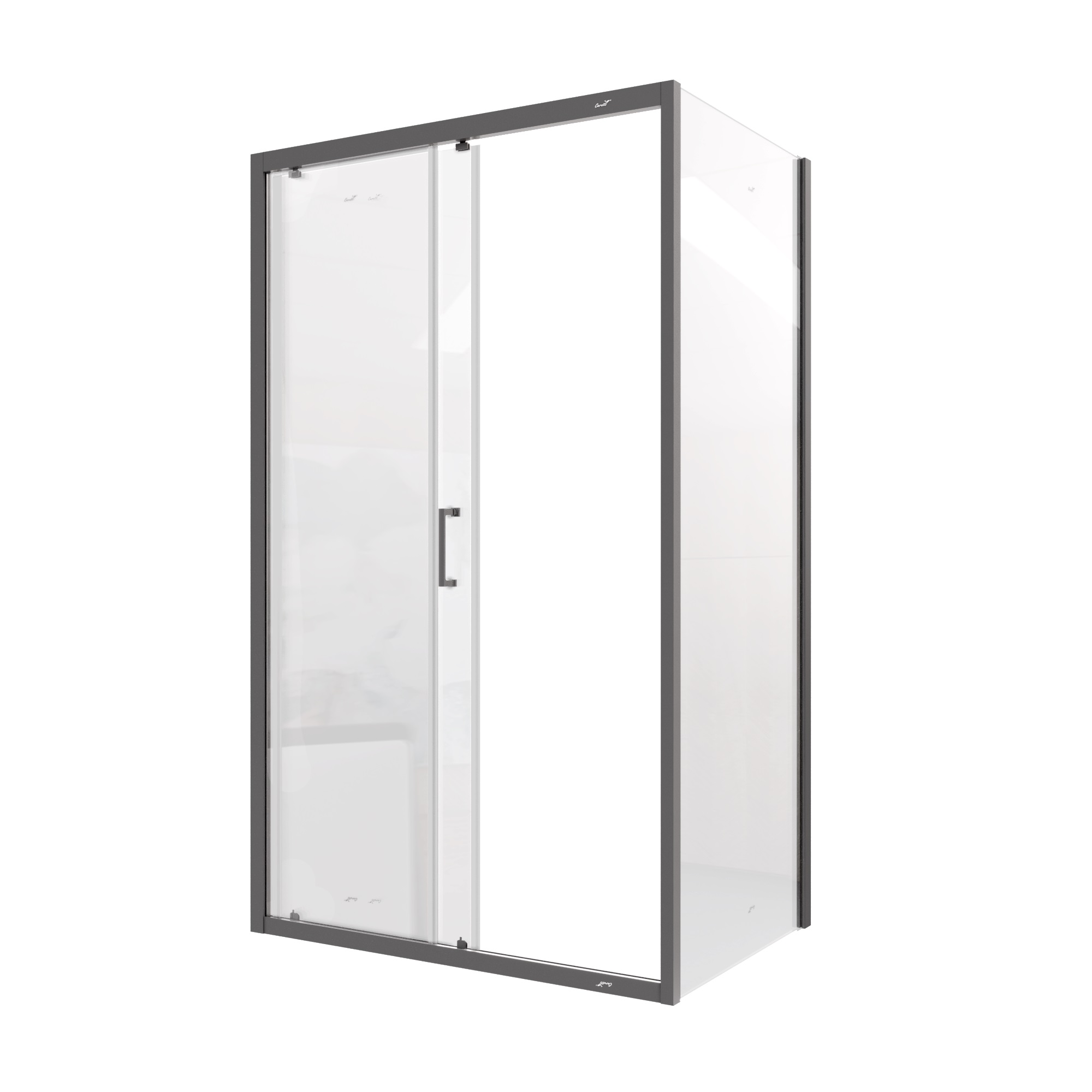 Ограждение GLORIA120B душевое Ceruttispa без поддона (80x120x195)