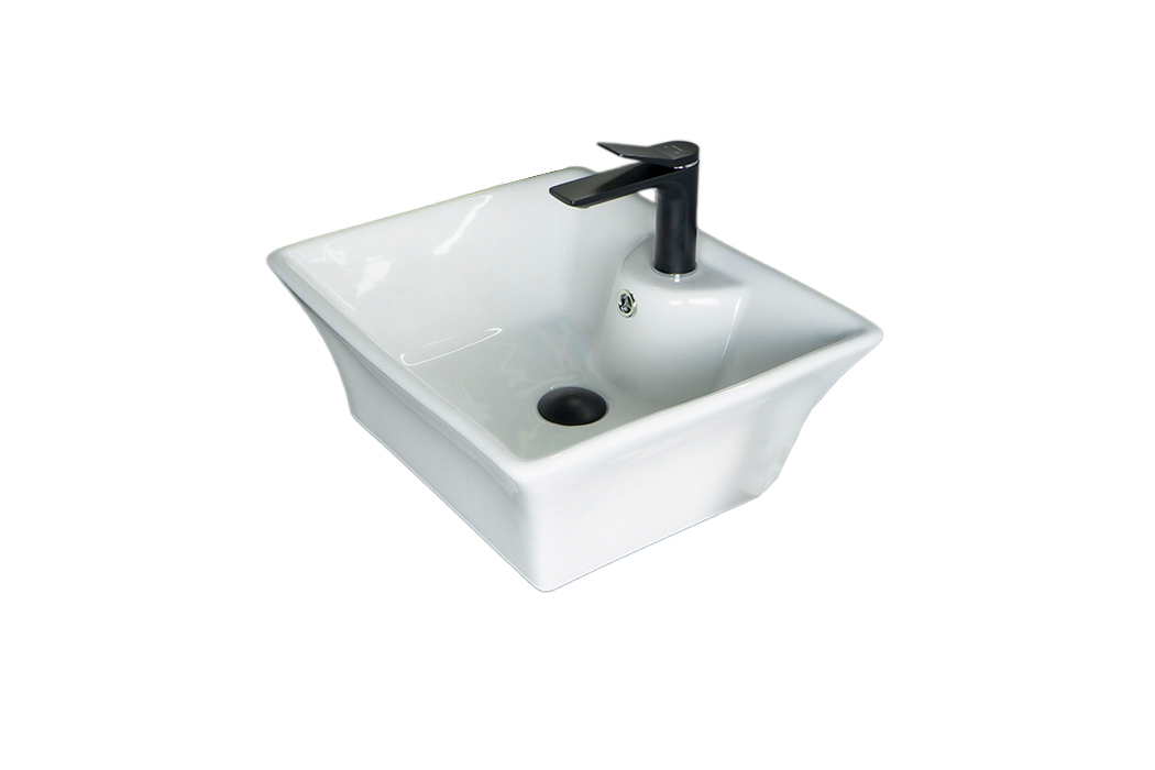 Раковина Gid N9108 51121 накладная белая 49x41x19