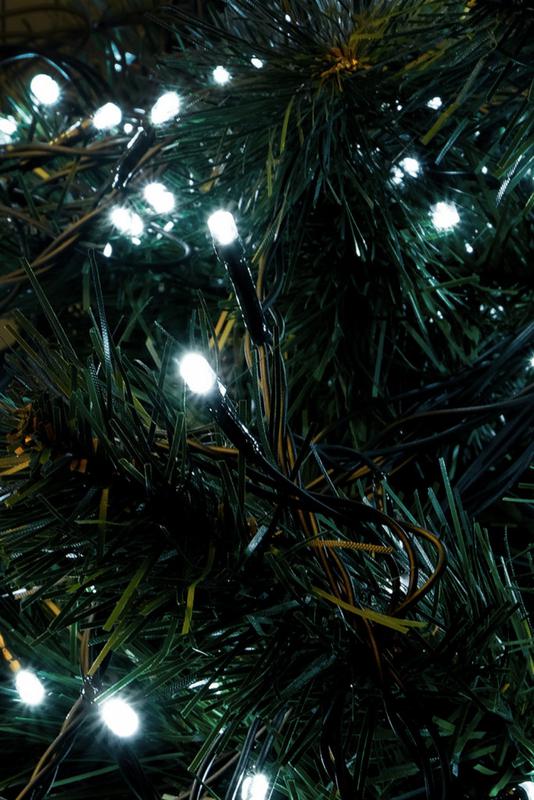 Гирлянда "Нить" LD100C-GW 100LED бел. 10м 8 режимов IP44 SHLights 4690601052902