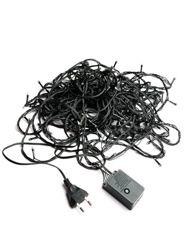 Гирлянда ILD200C-GM 200LED 20м 8 реж. мульти. SHlights 4690601041142