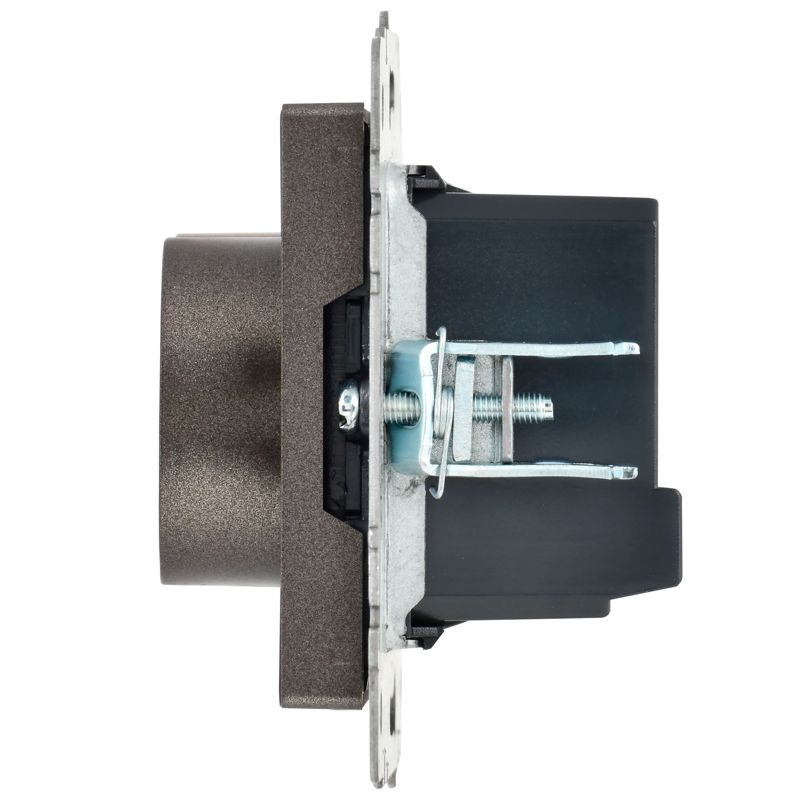 Термостат электронный с индик. BRITE СП IP20 ТС10-1-БрТБ темная механизм бронза IEK BR-RT11-K45