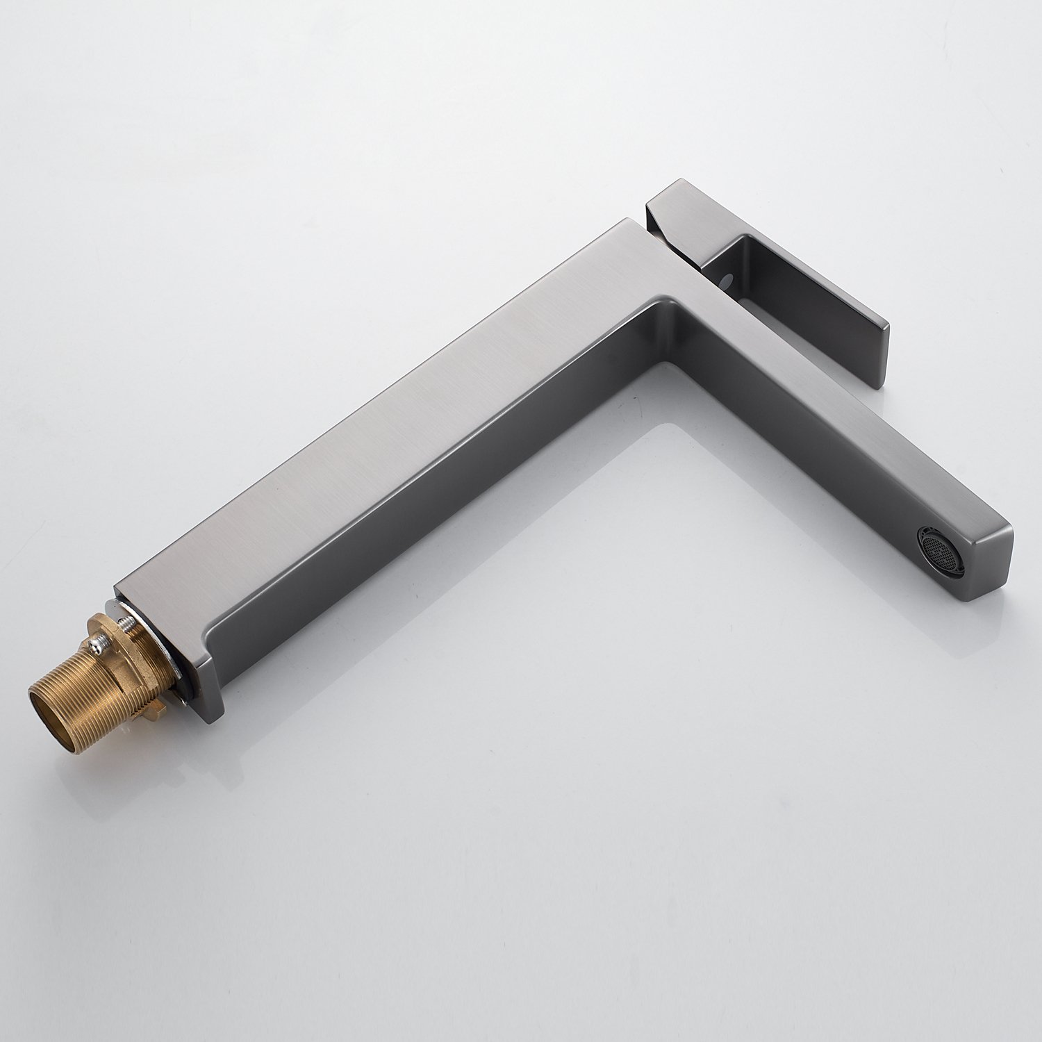 Смеситель для раковины высокий Rose R18T R1811T-1, оружейная сталь