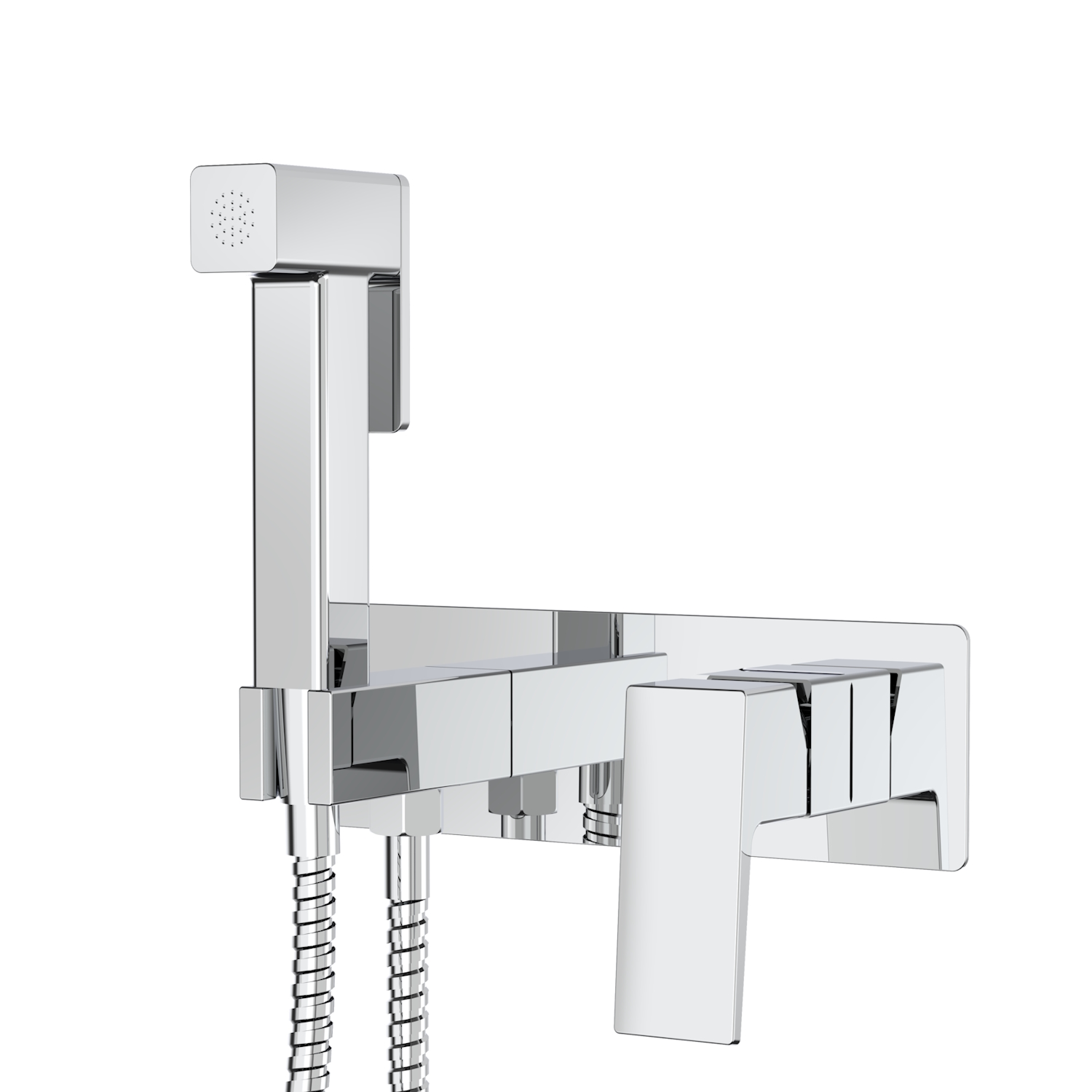 Гигиенический душ со смесителем Splenka S01.52, хром