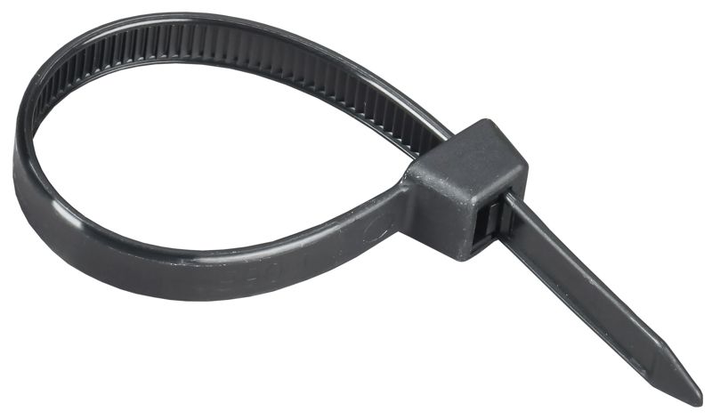 Хомут 7.6х150мм P6.6 стандартный черн. (уп.100шт) IEK UHH30-D076-150-100-K02