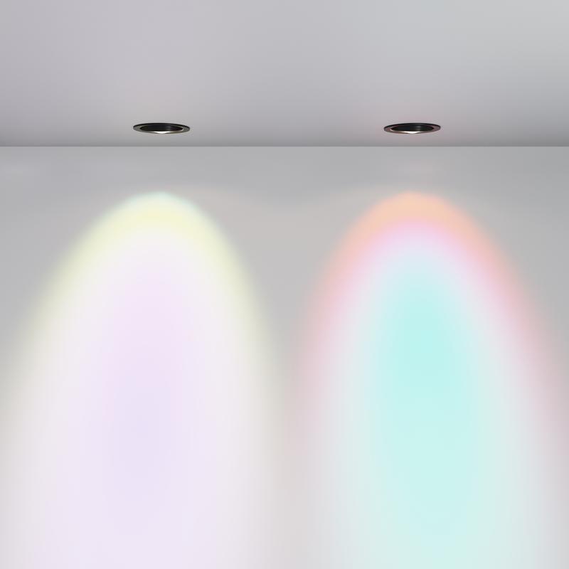 Светильник Lens 12Вт 4000К 70град. встраив. Maytoni DL105-12W4K-B