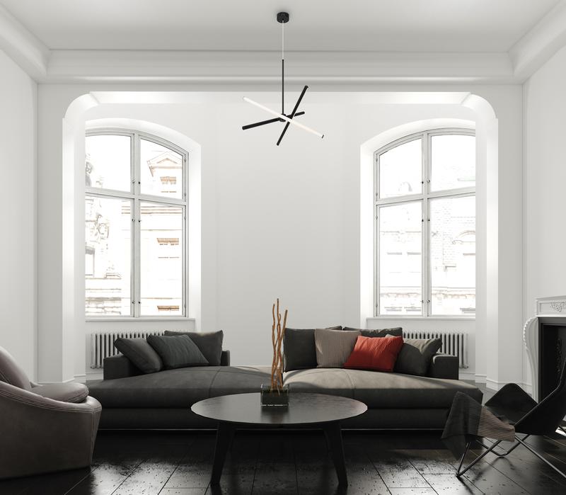 Светильник Artwork 29Вт IP20 подвесной Freya FR6069PL-L65B