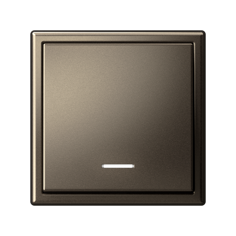 Выключатель 1-кл. ArtGallery 10AX с подсветкой быстрозажим. клем. механизм мокко SE GAL000613S