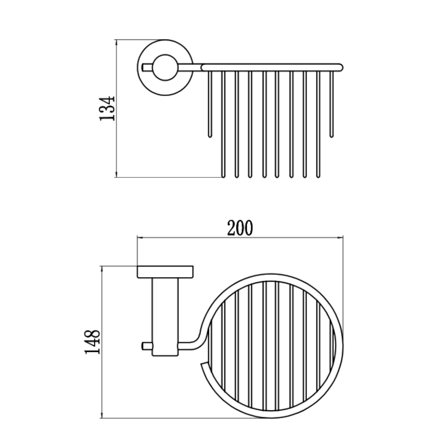 Держатель для освежителя воздуха Savol S-005633, сатин