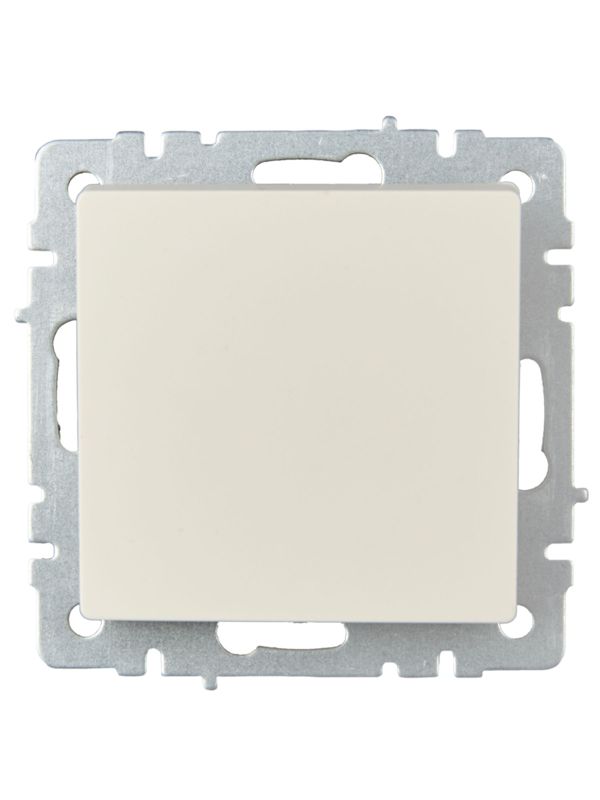 Выключатель 1-кл. СП BRITE ВС10-1-4-БрКр 10А самовозвратн. механизм беж. IEK BR-V14-0-10-K10