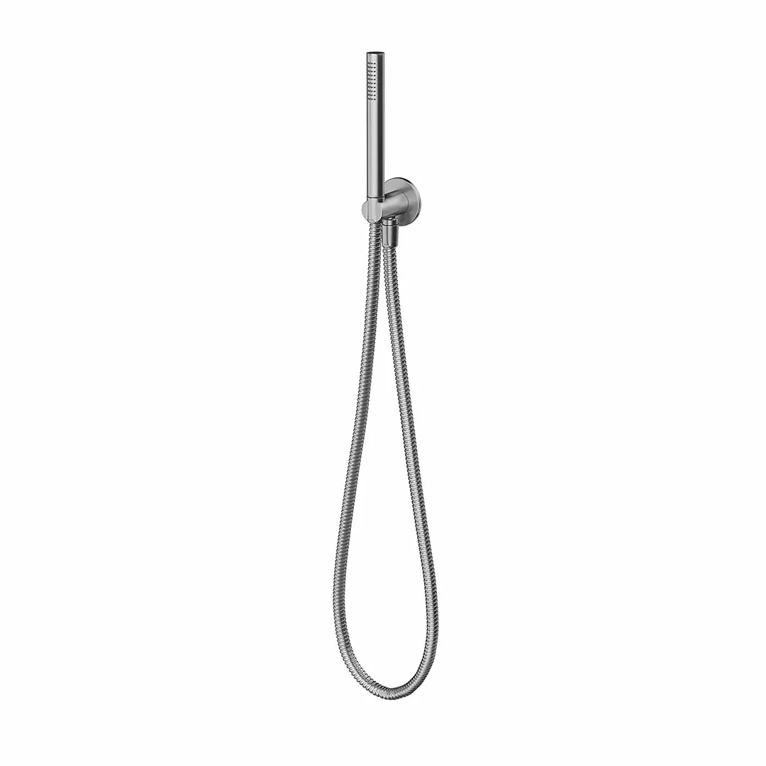 Ручной душ ETERNA с держателем для лейки, шлангом и выходом для подачи воды, нержавеющая сталь