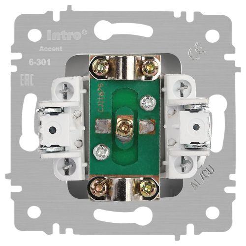 Розетка телевизионная одиночная TV СП Accent 6-301-11 IP20 сосна Intro Б0063622